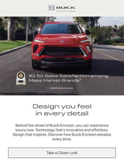 Email Inspiration from Your Buick Team