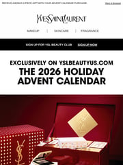 Email Inspiration from YSL Beauty