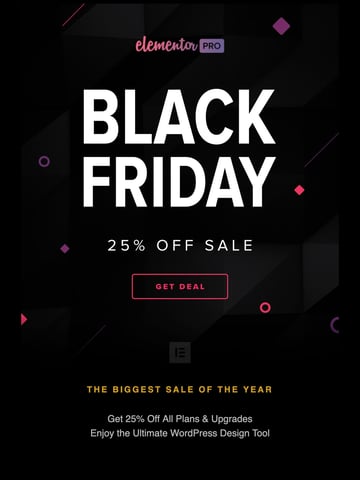 25% Off Black Friday Sale Starts Now! Thumbnail Preview