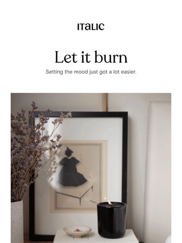 PSA: Italic Candles are officially here Thumbnail Preview