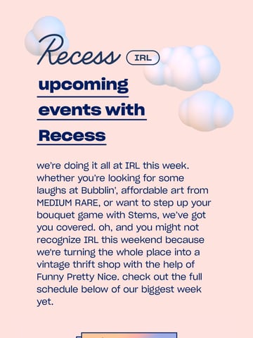 Recess IRL – our biggest week yet Thumbnail Preview