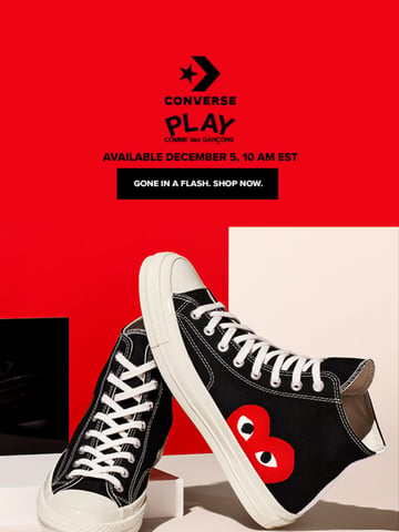 Back to PLAY: Converse x Comme des Garçons Thumbnail Preview