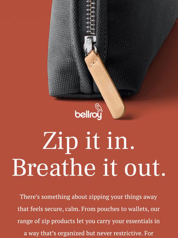 Zip it! See our top picks with calm-inducing zips. Thumbnail Preview