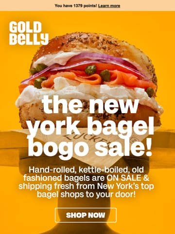 Goldbelly Email Inspiration Thumbnail Preview