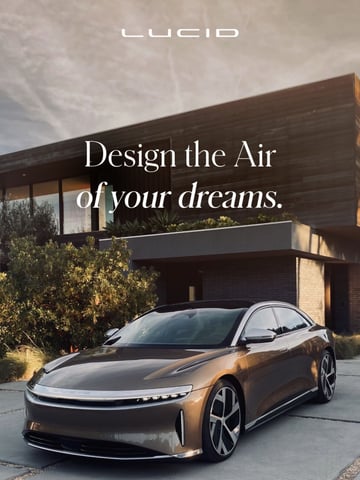 Lucid Motors Email Design Thumbnail Preview