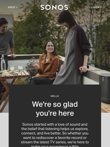Sonos Email Design Thumbnail Preview