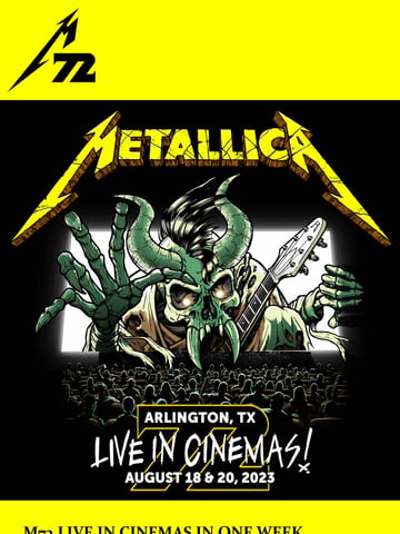 Metallica Email Design Thumbnail Preview