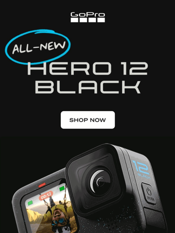 GoPro Email Design Thumbnail Preview