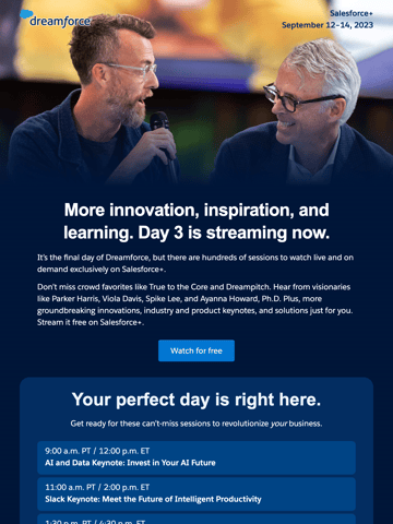Salesforce Email Design Thumbnail Preview