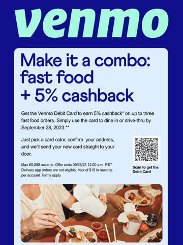 Venmo Email Design Thumbnail Preview