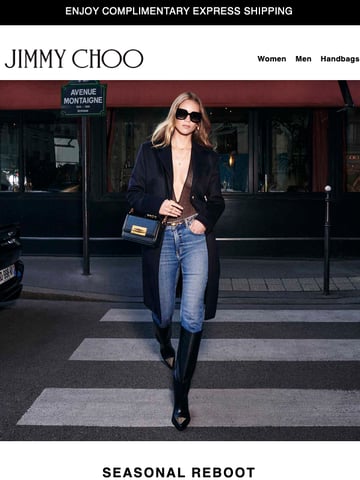 Jimmy Choo Interactive Email Thumbnail Preview