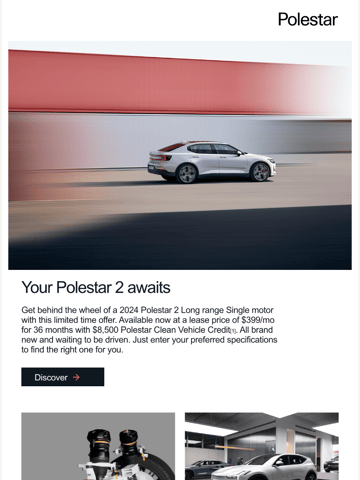 Polestar Email Design Thumbnail Preview