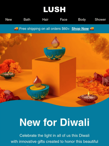 Lush USA Email Design Thumbnail Preview