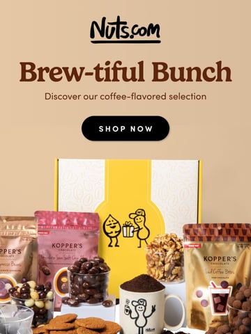 Nuts.com Email Design Thumbnail Preview
