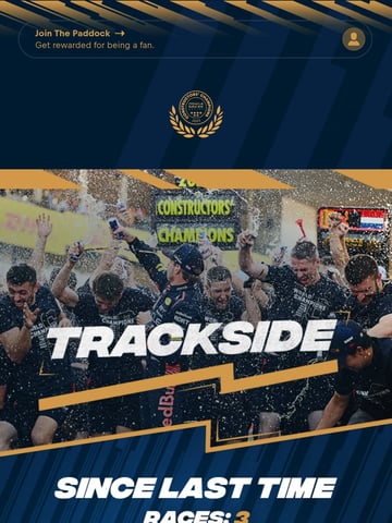 Oracle Red Bull Racing Email Design Thumbnail Preview