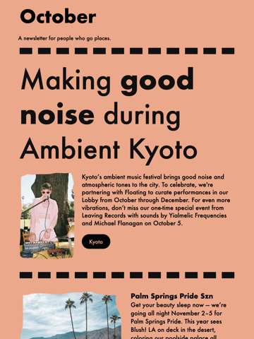 Ace Hotel Email Design Thumbnail Preview