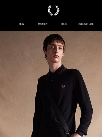Fred Perry Email Design Thumbnail Preview
