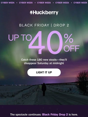 Huckberry Email Design Thumbnail Preview