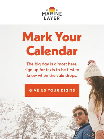 Marine Layer Email Design Thumbnail Preview