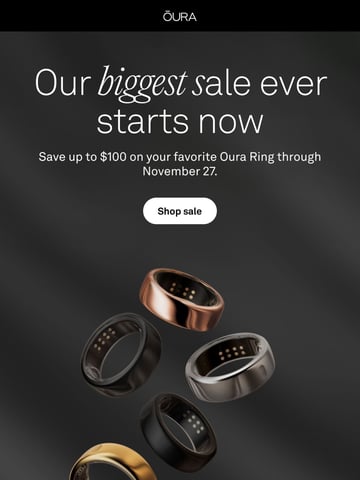 Oura Email Design Thumbnail Preview