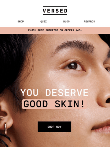 Versed Email Design Thumbnail Preview