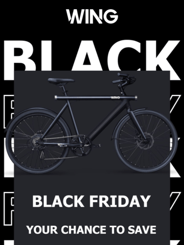 Wing Bikes Email Design Thumbnail Preview