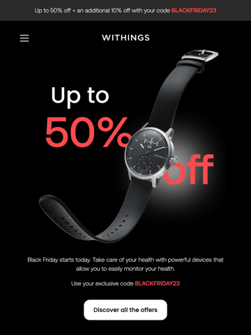 Withings Email Design Thumbnail Preview