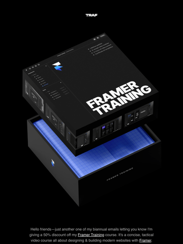 Traf Email Design Thumbnail Preview