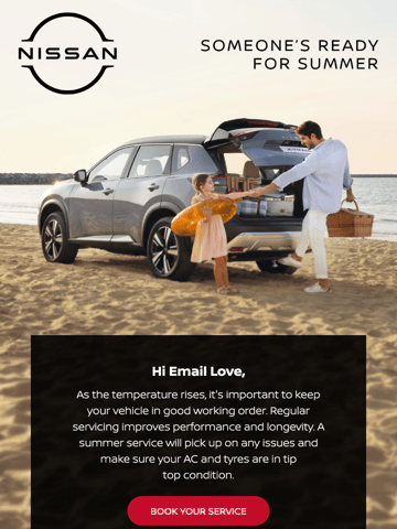 Nissan Email Design Thumbnail Preview