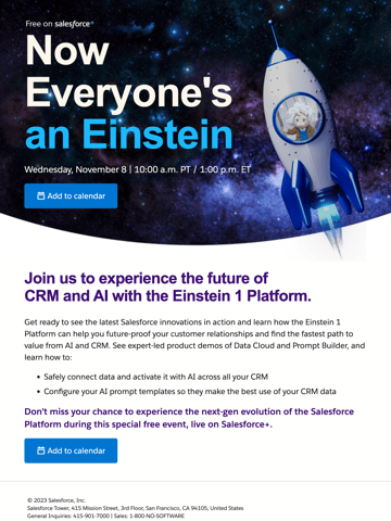 Salesforce Email Design Thumbnail Preview
