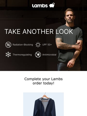Lambs Email Design Thumbnail Preview