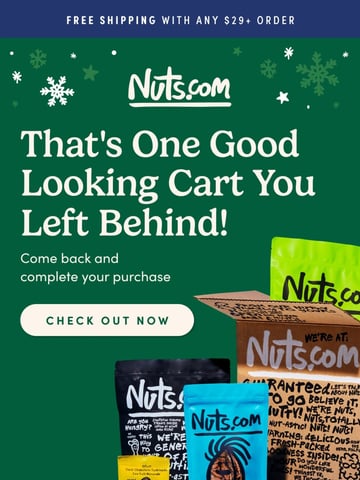 Nuts.com Email Design Thumbnail Preview
