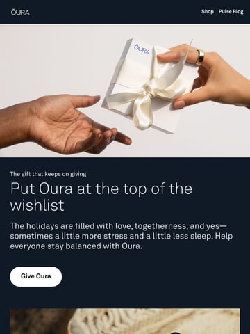 Oura Email Design Thumbnail Preview