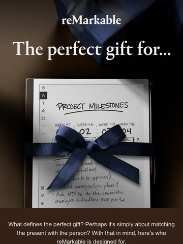reMarkable Email Design Thumbnail Preview