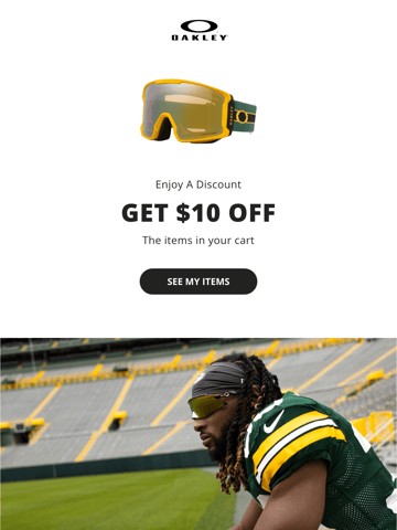 Oakley Email Design Thumbnail Preview