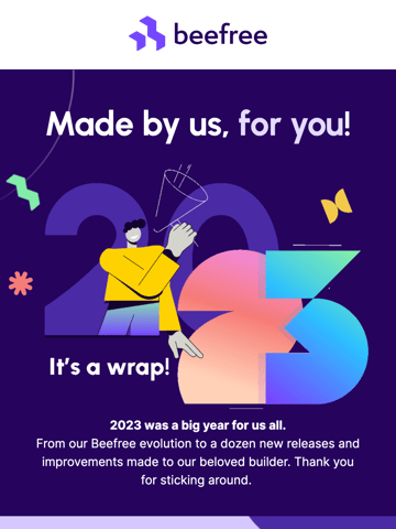 Beefree Email Design Thumbnail Preview