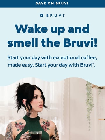 Bruvi | Coffee Genius Email Design Thumbnail Preview