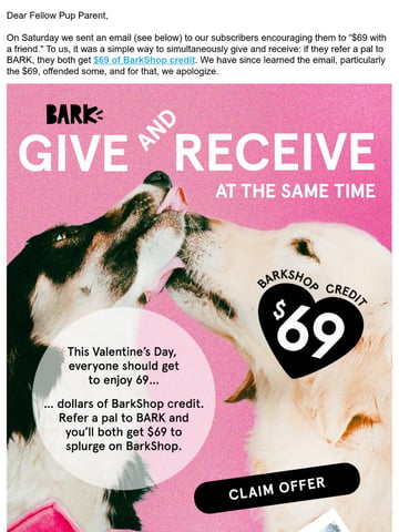 Human Resources at BARK Email Design Thumbnail Preview