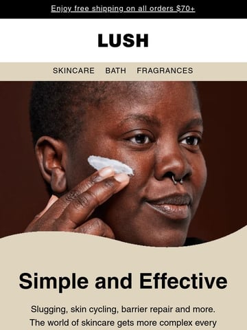 Lush USA Email Design Thumbnail Preview