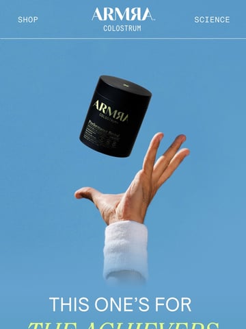 ARMRA Colostrum Email Design Thumbnail Preview