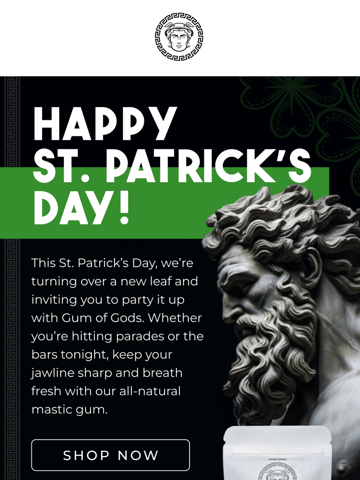 Gum of Gods Email Design Thumbnail Preview