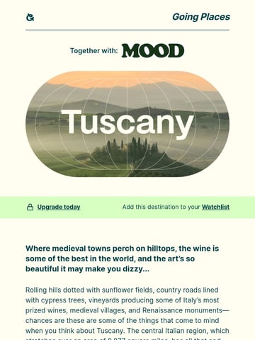 Going Email Design Thumbnail Preview