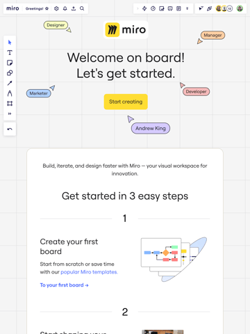 Miro Welcome Email Design Thumbnail Preview