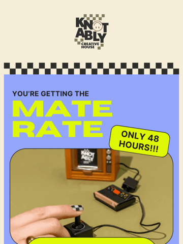 Team Knotably Creative House Email Design Thumbnail Preview