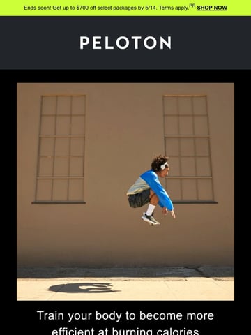 Peloton Email Design Thumbnail Preview