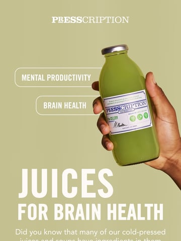 Presscription Juices Email Design Thumbnail Preview