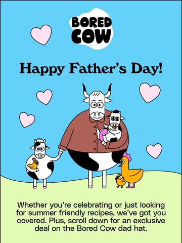Bored Cow Email Design Thumbnail Preview