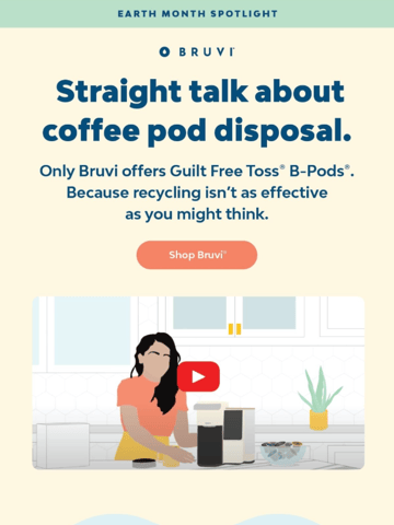 Bruvi | Coffee Genius Email Design Thumbnail Preview