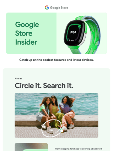 Google Store Email Design Thumbnail Preview