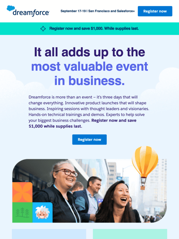 Dreamforce Email Design Thumbnail Preview